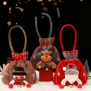 Christmas Plush Gift Bag