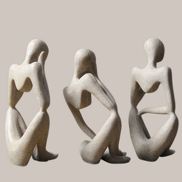 Sandstone Resin Thinker Style