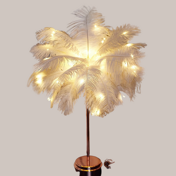 Feather Table Lamp