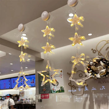 Christmas 3pcs LED Light Stars