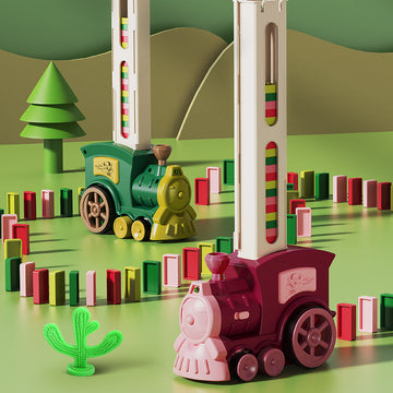 Kid's Domino Train Toy
