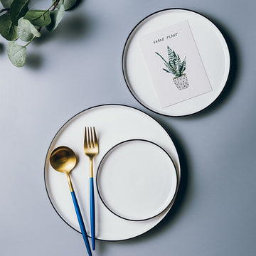 Nordic Ceramic Dinner Plate