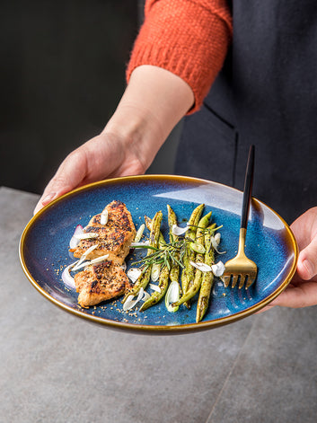 Shallow Ceramic Plates