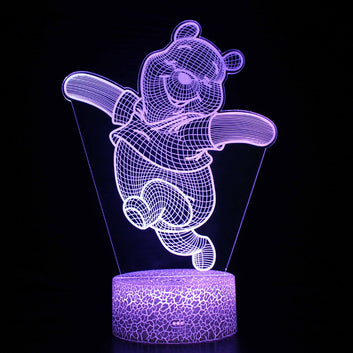 3D Love Bear Table Lamp