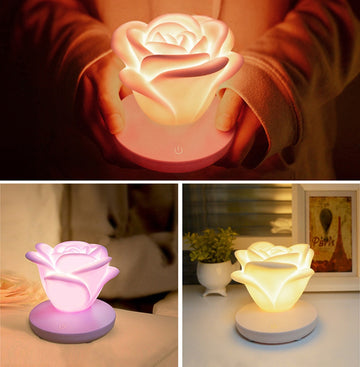 Rose Flower LED Table Lamp