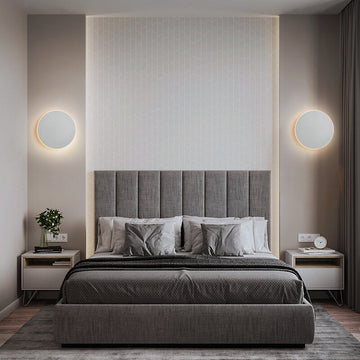 Rounded LED Sensor Wall Light