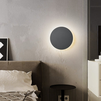 Rounded LED Sensor Wall Light