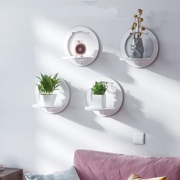 Wall-Mounted Shelves