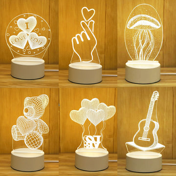 3D Acrylic LED Lamp