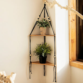 Macrame Wall Shelves