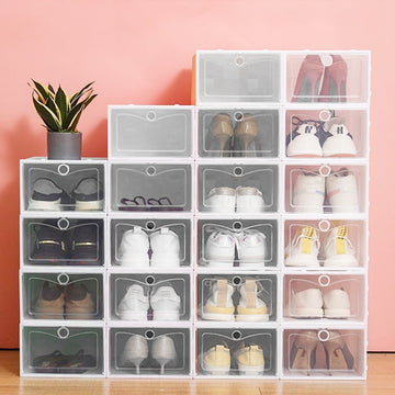 6Pack Transparent Shoe Box
