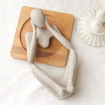 Sandstone Resin Thinker Style