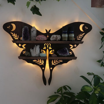 Butterfly Wooden Wall Storage